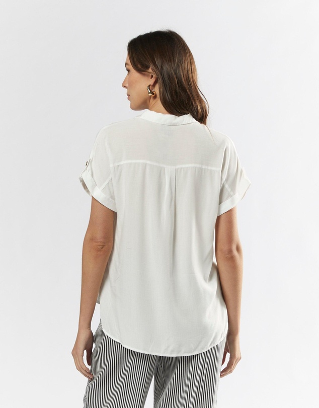 Vero Moda - Bumpy Buttoned Shirt