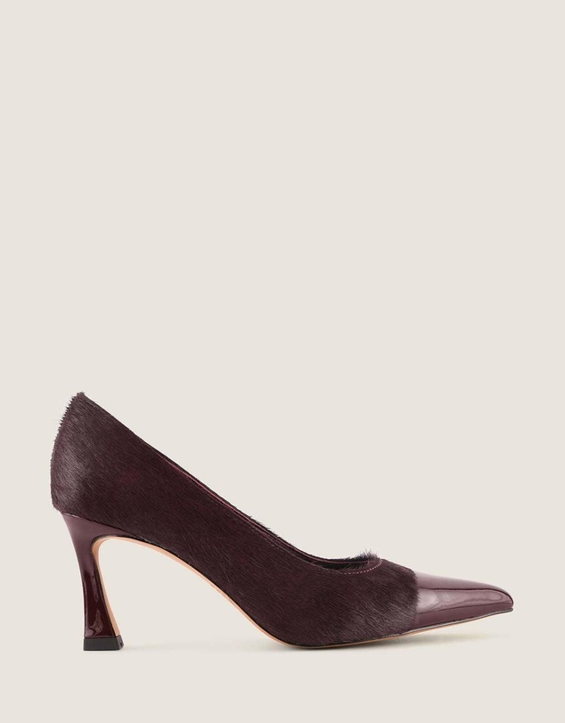 Shelly Shen - Aster High Heel Pumps Burgundy