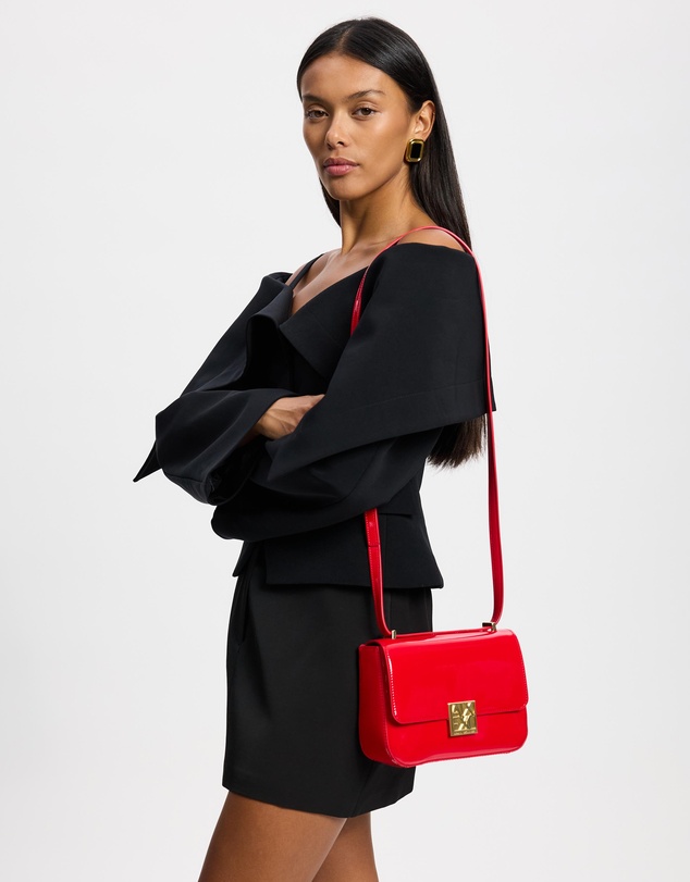 Armani Exchange - Amy Patent Crossbody Medium