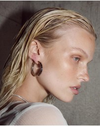 Luv Aj - Liquid Metal Hoops Set