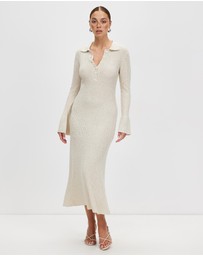 Third Form - Unbound Knit Shirt Dress