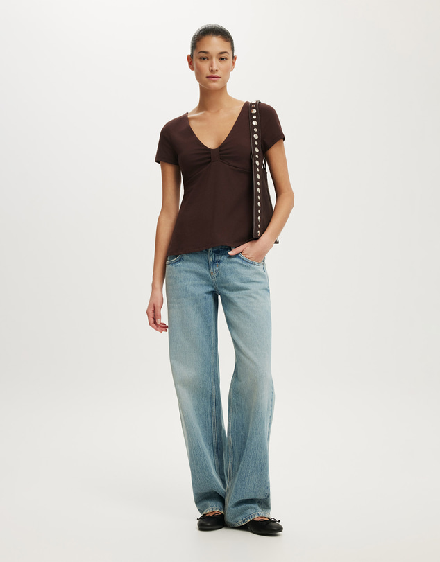 Cotton On - Reece Babydoll Short Sleeve Tee