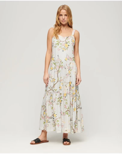 Superdry - Woven Tiered Maxi Dress