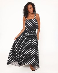 Petal & Pup - Lulu Set - Black Polka Dot