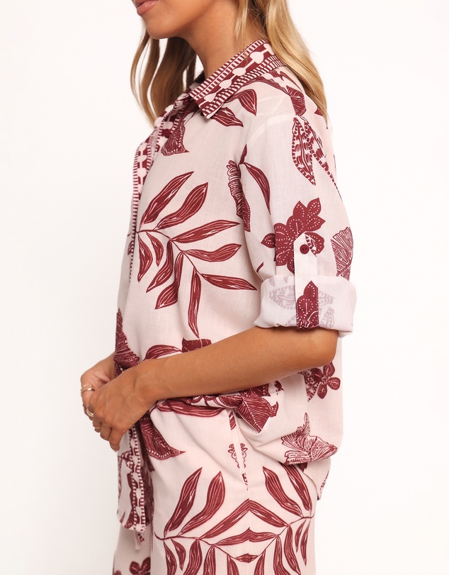 Petal & Pup - Karva Top - Leaf Print