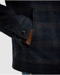 Politix - Stevie Wool Blend Check Jacket