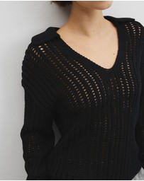 Country Road - Australian Good Earth Cotton Long Sleeve Tape Knit