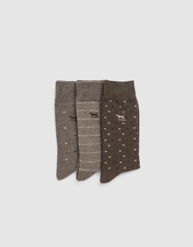 Rodd & Gunn - Seacliff Multi Sock 3 Pack