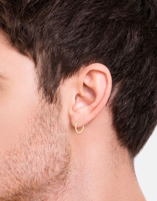 Kuzzoi - ICONIC EXCLUSIVE - Earrings Creole Set Duo Basic in 925 Sterling Silver Gold Plated