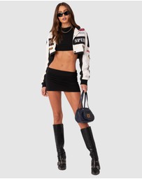 EDIKTED - Lenni Patch Cropped Jacket