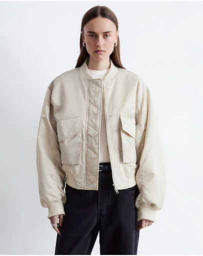 & Other Stories - Padded Bomber Jacket