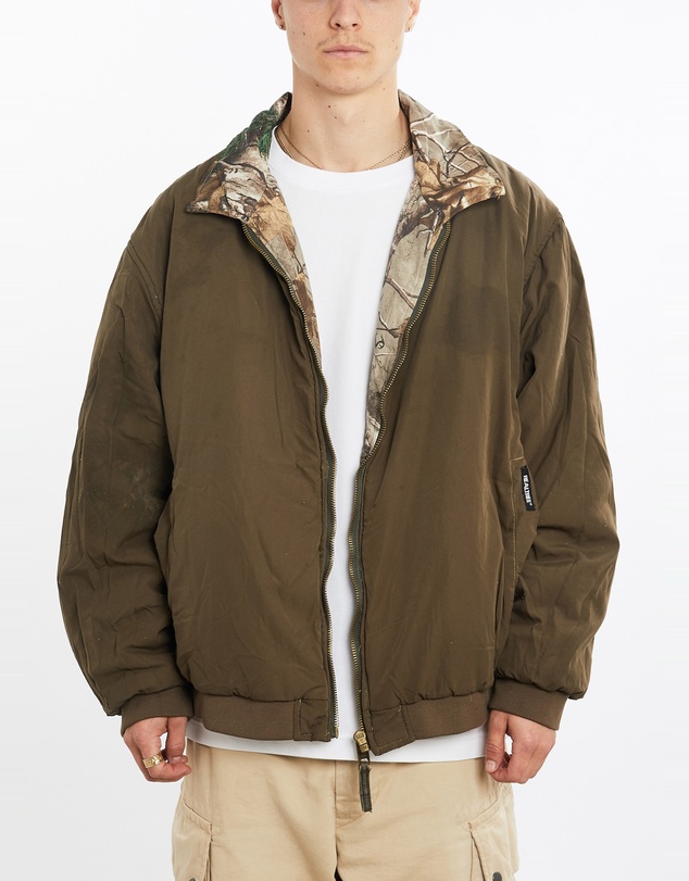 Vintage by The Real Deal - Pre Loved - Vintage Realtree Camo Reversible Puffer Jacket