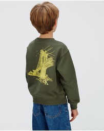 Calvin Klein Jeans - Boys Relaxed Back Print Sweatshirt