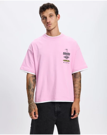Worship - Is This It Box Fit Cropped Layer Tee
