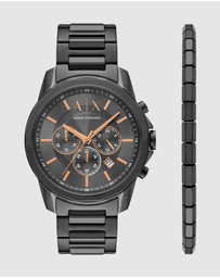 Armani Exchange - Gunmetal Chronograph Watch