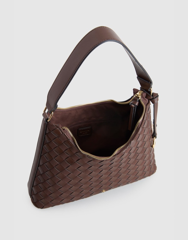 Laura Jones - Freya Weave Shoulder Bag