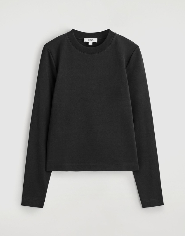 COS - Clean Cut Regular Long Sleeve T-Shirt