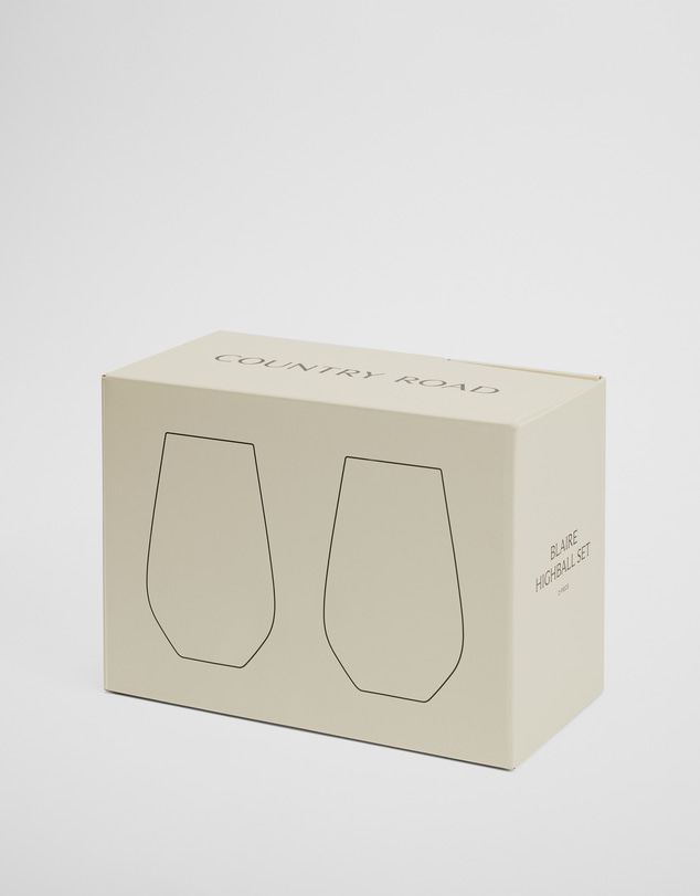 Country Road - Blaire Highball Set Of 2
