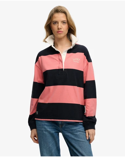 Superdry - Heritage Stripe Rugby Top