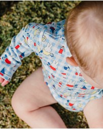 Kynd Baby - Miffy Comfy Bodysuit Long Sleeve in Nautical