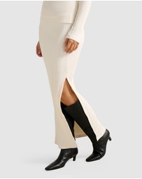 Forever New - Maribella Ribbed Maxi Skirt