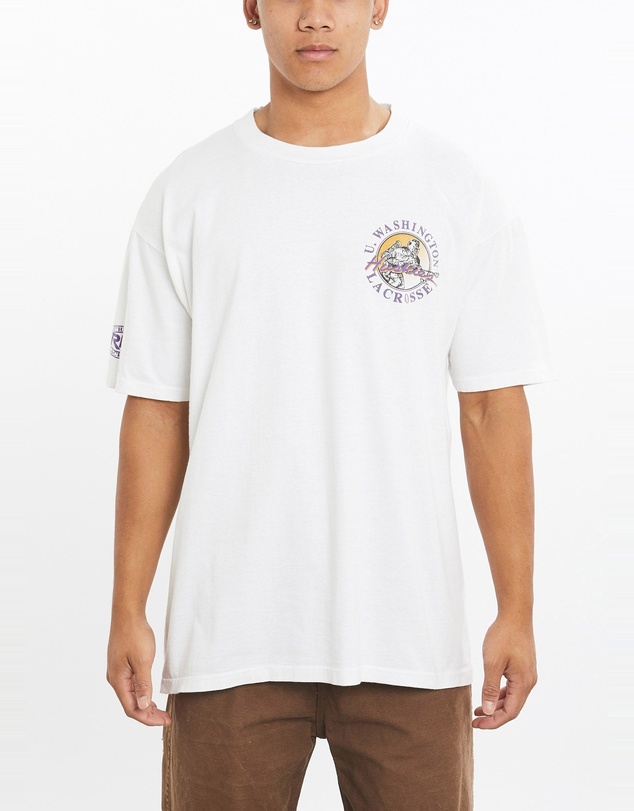 Vintage by The Real Deal - Pre Loved - Vintage 90s University of Washington Huskies Tee