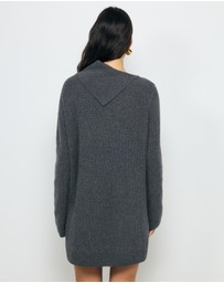 AERE - Neria Wool Blend Knit Dress