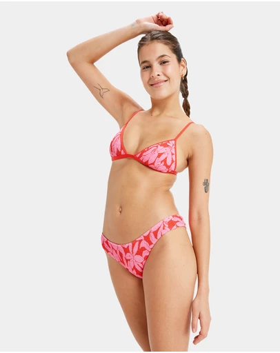 Roxy - Womens Khloe Cheeky Bikini Bottom