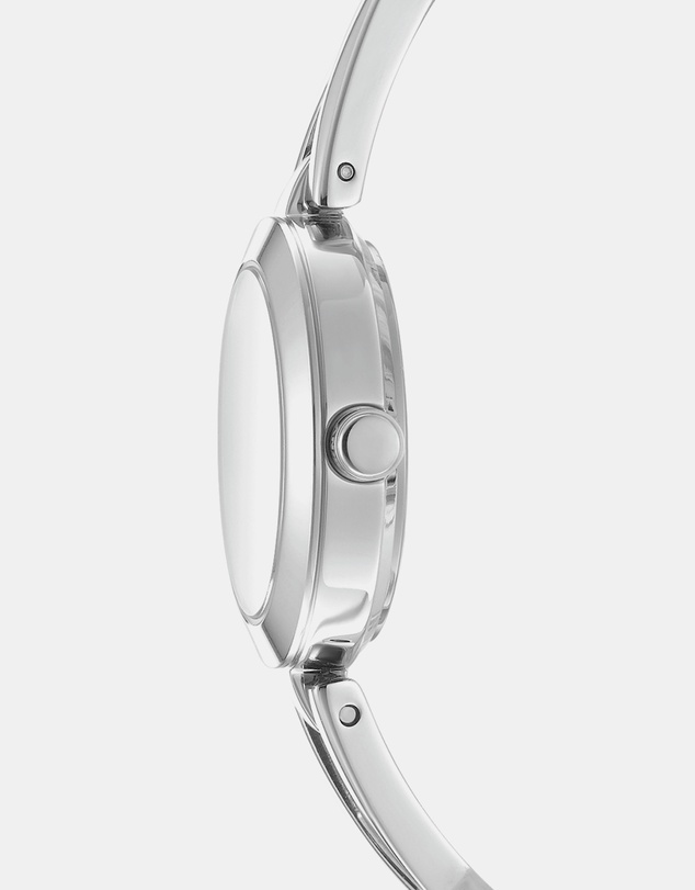 DKNY - Half Bangle Silver 26mm Womens Watch