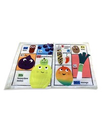 Jo and Nics Crinkly Cloth Books - Fruit & Veg