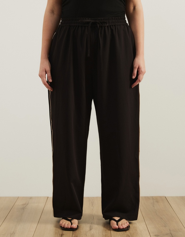 Atmos&Here Curvy - Zuma Contrast Pipping Pant