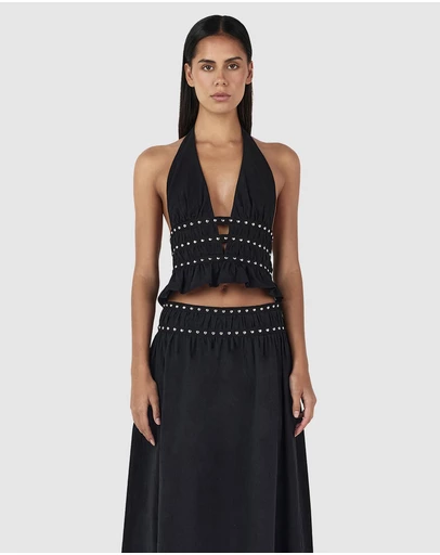 Ownley - Mavis Studded Top