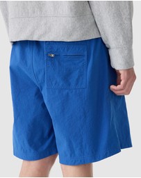 Bassike - Oxford Nylon Pull on Shorts