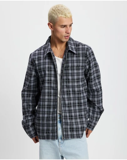 X-Large - 91 LS Zip Shirt