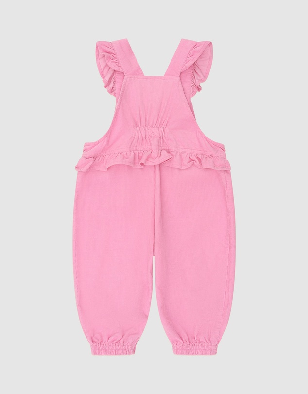 Huxbaby - Classic Frill Cord Overalls - Babies-Kids