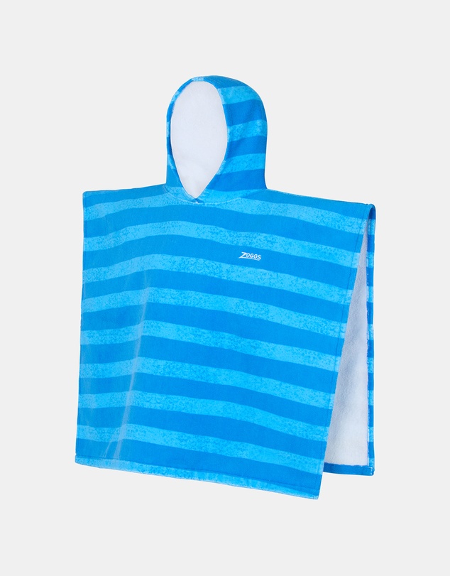 Zoggs - Stripes Poncho Hooded Towel - Kids