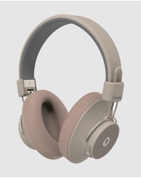 Kreafunk - Kreafunk Abeat Qi Bluetooth Headphones W/ Anc - Ivory Sand