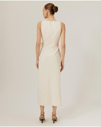 Tussah - Tie Midi Dress