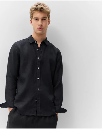 UNISON - Linen Regular Fit Shirt