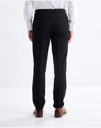 3 Wise Men - 3 Wise Men Hoxton Trouser - Jet Black