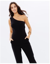 SKIVA - One Shoulder Pantsuit