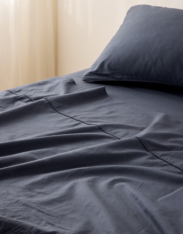 Sheet Society - Leo Washed Cotton Full Sheet Set