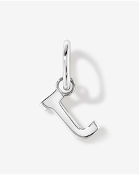 Michael Hill - Letter J Initial Pendant in Sterling Silver