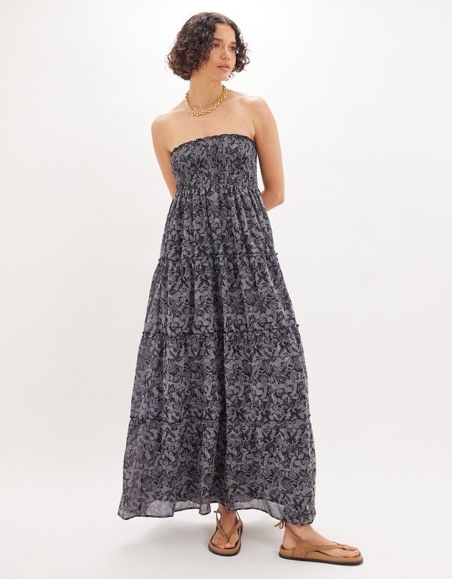 Amelius - Diane Batik Print Maxi Dress