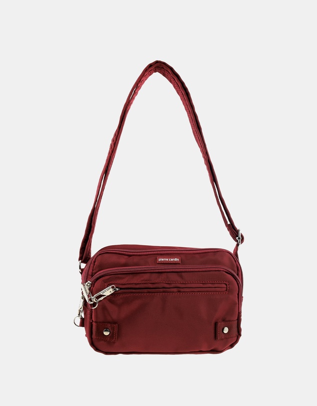 Pierre Cardin - Pierre Cardin Nylon Anti-Theft Cross Body Bag