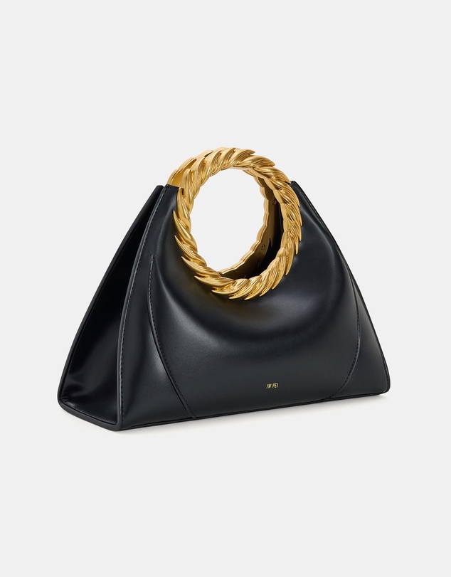 JW PEI - Amiya Leaf Handle Sculpture Bag