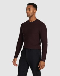 Tarocash - Cambridge Textured Crew Knit