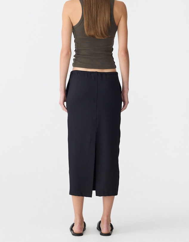 Bassike - Stretch Twill Minimal Skirt