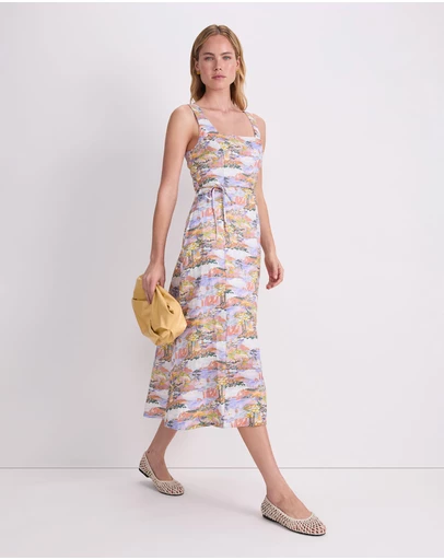 Sportscraft - Coastal Parade Liberty Midi Dress