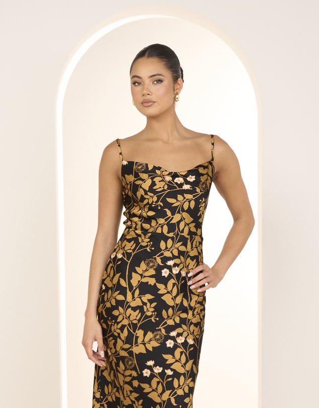 Pilgrim - Upton Cowl Neck Maxi Dress